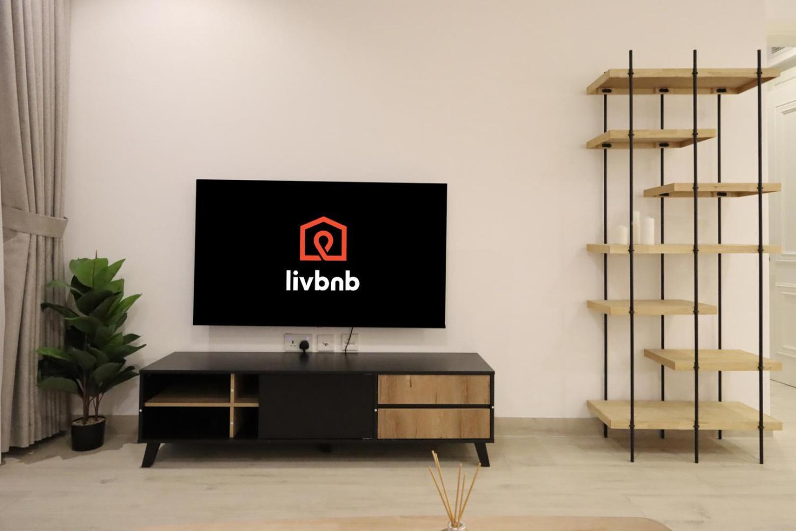 Livbnb-stylish 1b With Spacious Balcony In Jvc Apartment Dubai